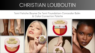 Christian Louboutin Teint Fetiche Foundation Concealer Balm & Color Correction Palette