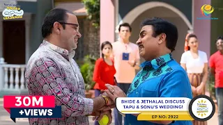 Bhide & Jethalal Discuss Tapu & Sonu's Wedding! LATEST EPISODE | Taarak Mehta Ka Ooltah Chashmah