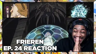 FRIEREN MIGHT NOT BE THE ONLY THREAT IN THIS DUNGEON!!! Frieren Episode 24 Reaction