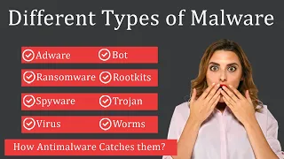 Different Types of Malware Explained | How does Anti-malware Detects them?