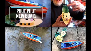 NEW Pop Pop boats - Prof Simon