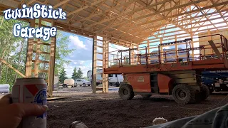 Building a 40’x60' Shop in 4 Days