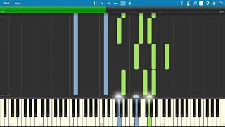 Nanatsu no Taizai OST - YoSay&B→A Piano - Synthesia