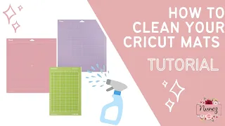 How To Clean Your Cricut Mats I EASY Tutorial
