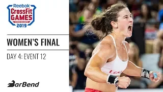 2019 Reebok CrossFit Games Women's Final (Event 11, The Standard)