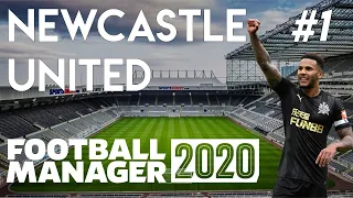 Football Manager 2020 - Newcastle United - Episode 1 - FM20 Beta