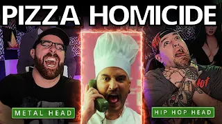 WE REACT TO SAMURAI PIZZA CATS: PIZZA HOMICIDE - PUPPETS?!?