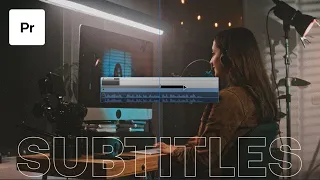 How To Create Subtitles In Premiere Pro | How To Create Captions Tutorial