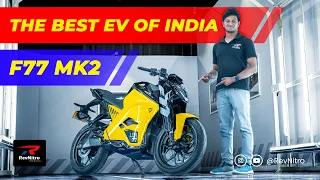Ultraviolette F77 Mk2 Tamil Review | Features, Range, Top speed & Pricing | RevNitro