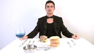 Table Manners Lessons Vol 1  How To Eat a Hamburger?