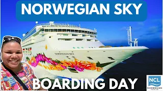 Norwegian Sky Embarkation Day! Ship Tour, Cagney's, Entertainment- NCL  may NOT be for me!