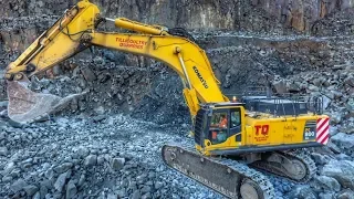 Tillicoultry Quarries Komatsu PC 800 LC-8 Excavator