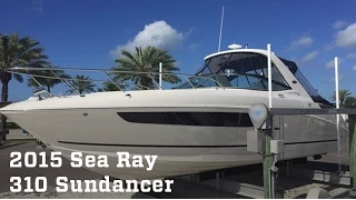 2015 Sea Ray 310 Sundancer Boat For Sale at MarineMax Venice