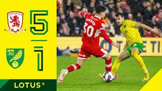 HIGHLIGHTS | Middlesbrough 5-1 Norwich City