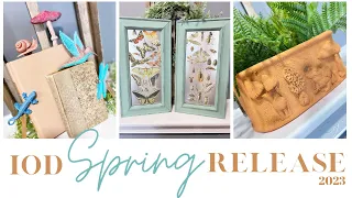 New DIY'S using the NEW IOD Spring Release 2023 - Try it Tuesday - Spring Decor 2023