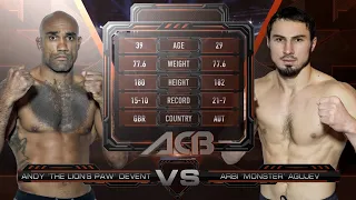 Энди ДеВент vs. Арби Агуев | Andy DeVent vs. Arbi Agujev | ACB 60