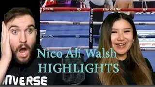 Nico Ali Walsh - Highlight Reel of Boxing Greatness | Unforgettable Moments and Victorious Fights