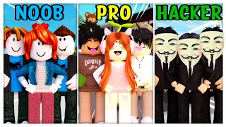 MUNDO NOOB vs MUNDO PRO vs MUNDO HACKER en BROOKHAVEN - Roblox YoSoyLoki