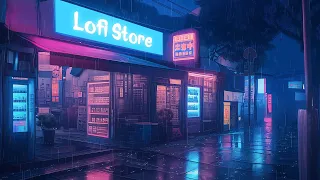 Lost in Rainy Lofi Playlist ~ 1980s lo-fi chillout makes you feel calm down 🎶 Beats To Chill / Relax