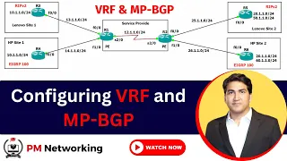 Configuring VRF and MP-BGP on Cisco Routers | Learn Service Provider Configurations