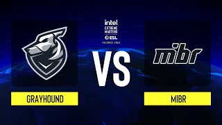 Grayhound vs. MIBR - Map 2 [Anubis] - IEM Katowice 2023 Play-In - Lower bracket