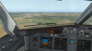 Первая посадка в VR X-Plane 11 2024