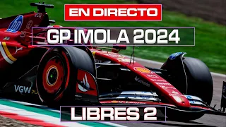 🟣F1 EN DIRECTO | GP EMLIA ROMAGNA - IMOLA 2024 - LIBRES 2 |  Live Timing, Telemetría