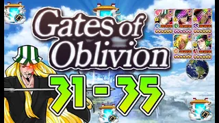 Gates of Oblivion SPEEDRUN ⏰ FLOORS 31, 32, 33, 34 & 35 ⏰ Bleach Brave Souls Senkaimon ⏰ ブレソル BBS