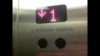 Lifts at 1 of the Ashton Tower Blocks