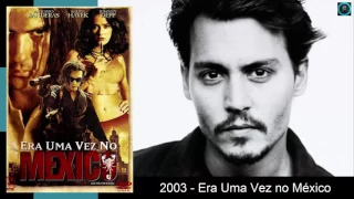 Johnny Depp e os filmes que ele atuou - Até 2016