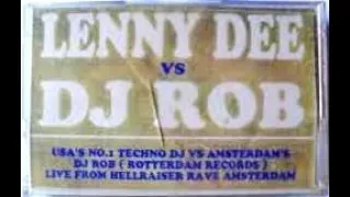 Lenny Dee🇺🇸 & DJ Rob🇳🇱: @ Hellraiser Amsterdam Early Hardcore 18.06.1996