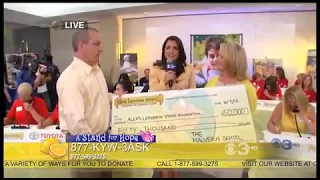 The Malvern School Joins Alex's Lemonade Stand and CBS 3 for A Stand for Hope Telethon