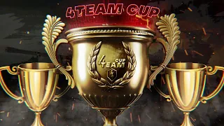 ТУРНИР 4TEAM CUP ГРУППОВОЙ ЭТАП |  4TEAM Vs Ganteli и C4 | GGT Vs Pink Team