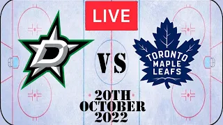NHL 🔴Full Game Live🔴 Toronto Maple Leafs vs Dallas Stars 20th October 2022 l Reaction
