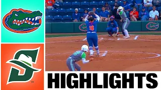 #18 Florida vs Stetson Highlights | NCAA Softball Highlights | 2023 College Softball Highlights