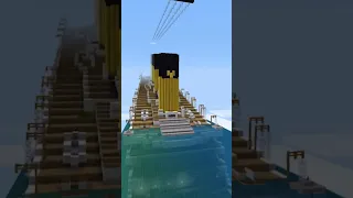 Майнкрафт Титаник против настоящий Титаник!
