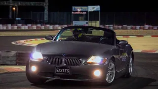 Bmw Z4 at Autocross racing