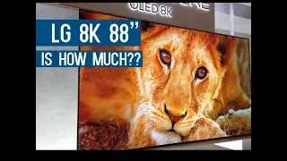 LG 88 Inch OLED 8K Z9 & LG 75 Inch 8K NANO CELL Price & Release Info