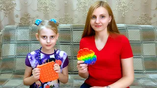 Поп ит, Симпл Димпл, Поп туб и другие антистрессы / Pop it, Simple Dimple, Pop Tube and etc