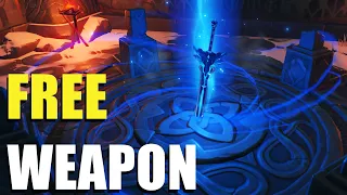 Unlock Free 4 Star Weapon From Dragonspine: Genshin Impact