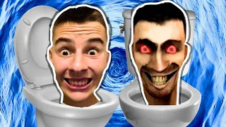 🚽 СКИБИДИ ТУАЛЕТ В РЕАЛЬНОЙ ЖИЗНИ 2 • ВСЕ СЕРИИ || скетч • скибиди туалет 57