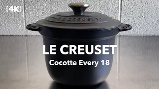 【LE CREUSET Cocotte Every 18】How to cook RICE【4K】