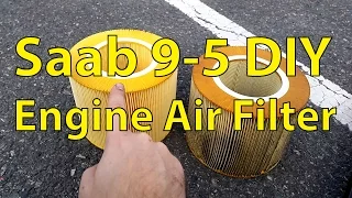 Saab 9-5 DIY: Changing the Engine Air Filter - Trionic Seven Quick Tip