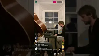 Hozier singing Toxic live on Instagram 20/03/2020