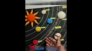 How to make Solar System? #shorts #youtubeshorts #shortvideo #solarsystem #tutorial