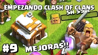 Volvemos con la Aldea Peque con Muchas Mejoras!! #9 - EMPEZANDO CLASH OF CLANS DESDE CERO