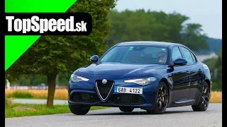 Test Alfa Romeo Giulia Veloce 2.0TBi - Maroš ČABÁK TOPSPEED.sk