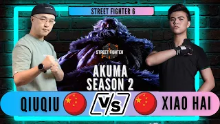 #sf6 XiaoHai (Akuma) Vs Qiuqiu (Deejay) - Road To EVO USA Street Fighter 6