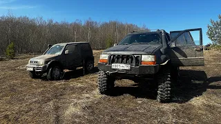 Suzuki Jimny на М/Т резине ВАЛИТ на все БАБКИ! за Jeep Cherokee на 38 колесах!