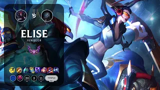 Elise Jungle vs Kindred - EUW Master Patch 12.23